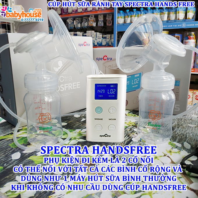 cup hut sua ranh tay spectra hands free 9 plus 2